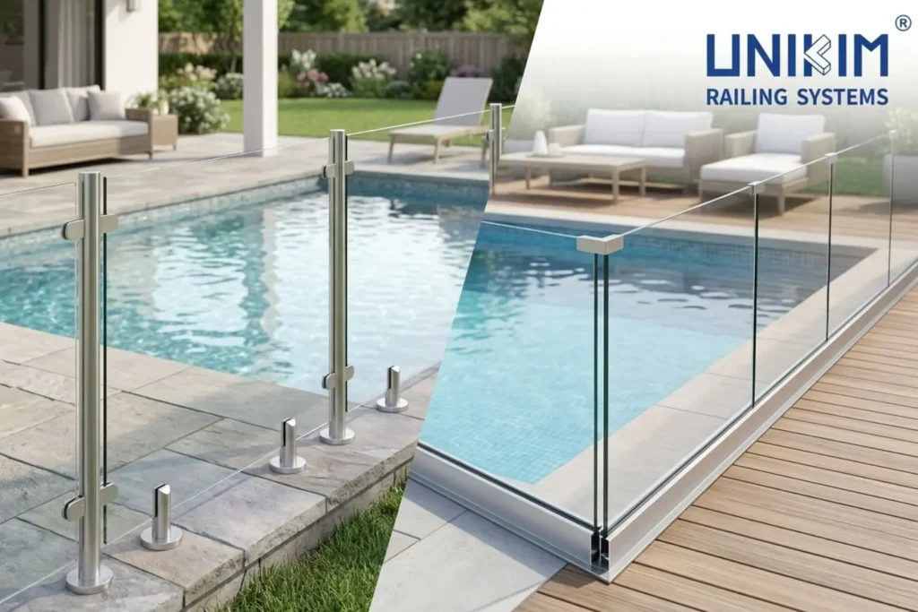 Stainless Steel vs Aluminum Pool Fencing Systems