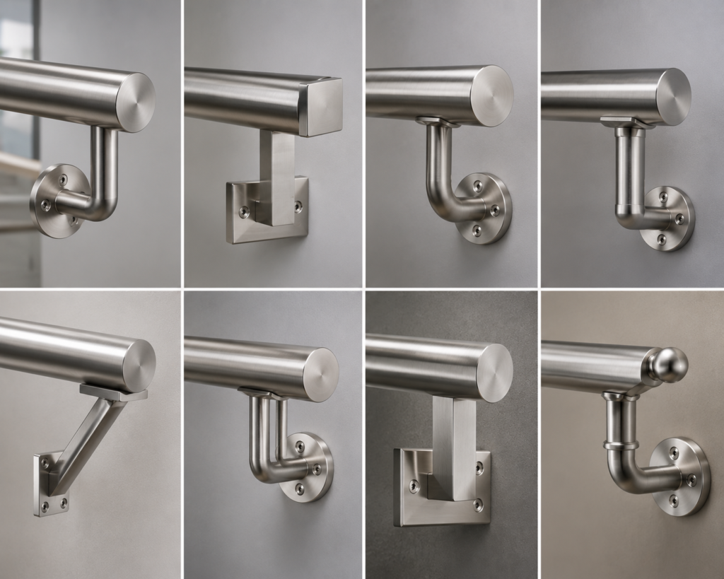 Types of Stainless Steel Handrail End Brackets