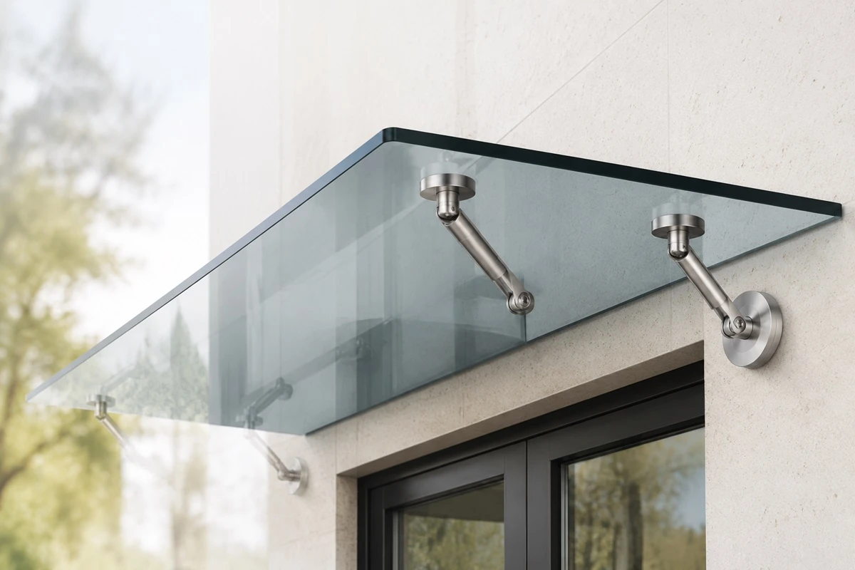 UNIKIM Stainless Steel Glass Canopy Fittings