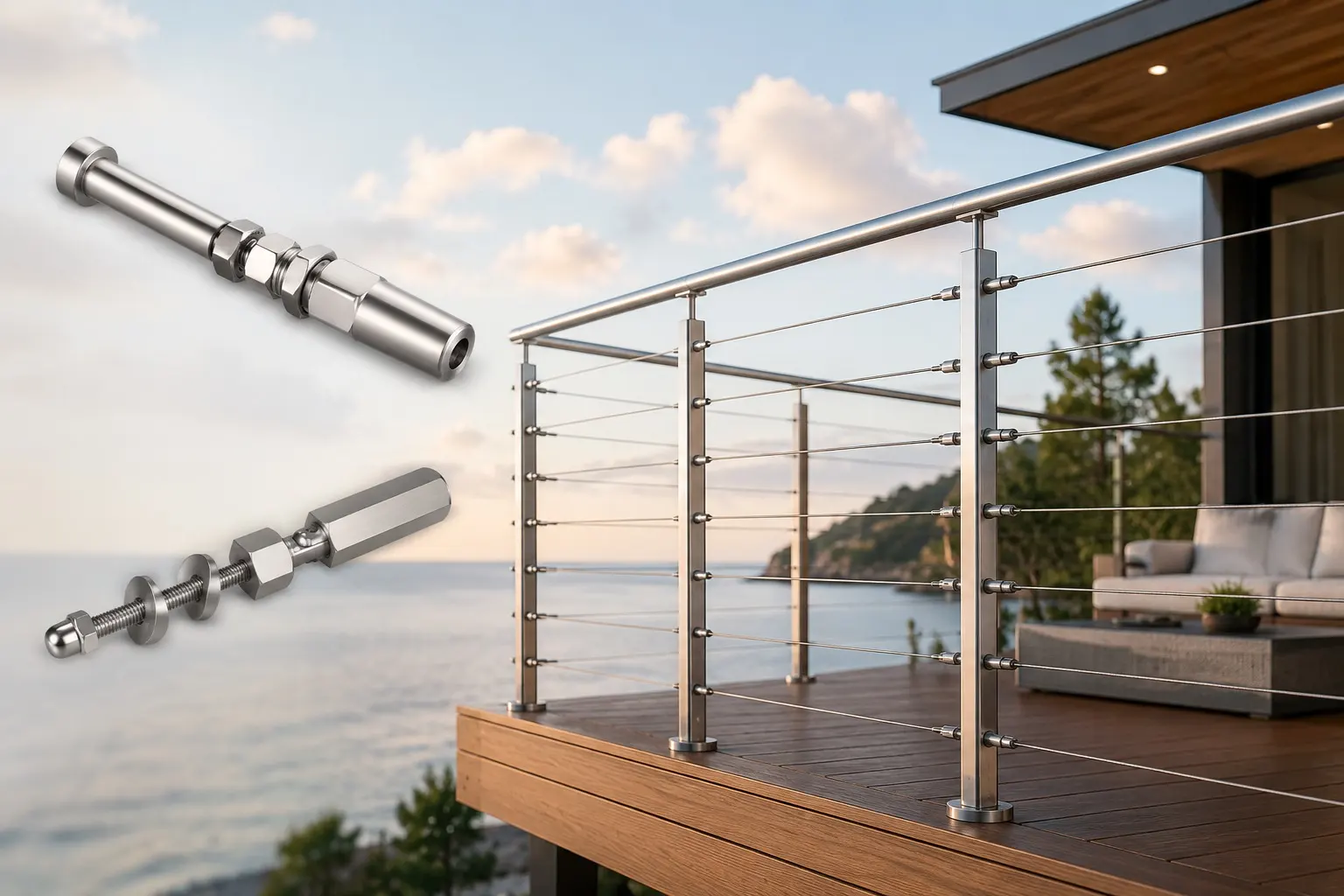 Why Builders and Architects Choose Stainless Steel Deck Cable Railing Systems