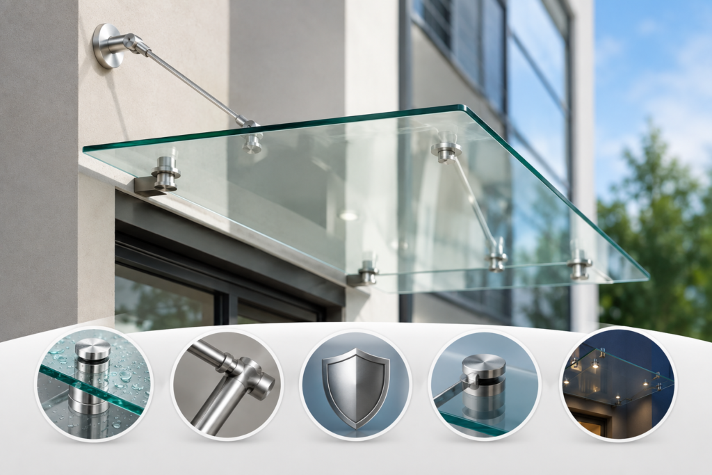 Why Stainless Steel Glass Canopy Fittings Matter