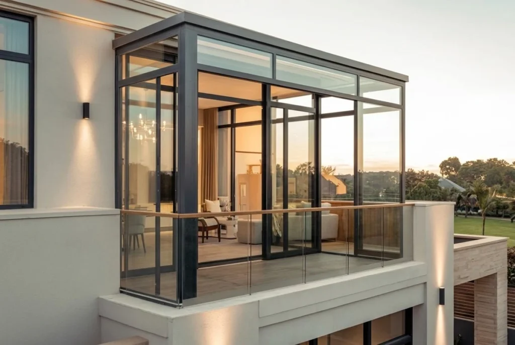 Juliet Balcony Glass Railings