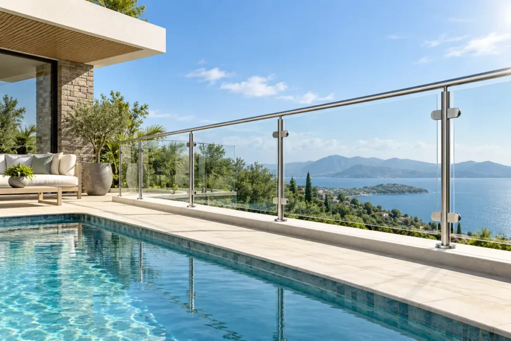 Types of Glass Clamps for Railings