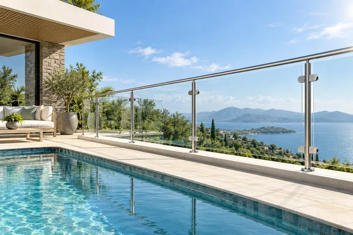 Types of Glass Clamps for Railings