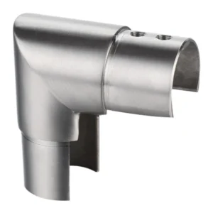 Slot tube vertical 90° elbow MOD-1120, stainless steel