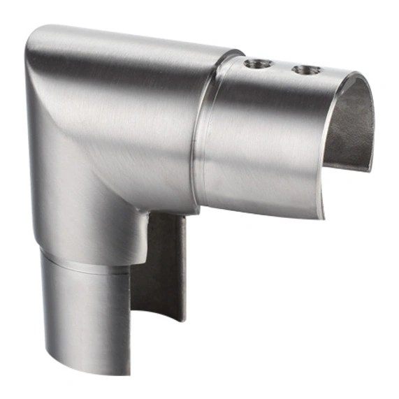 Slot tube vertical 90° elbow MOD-1120, stainless steel